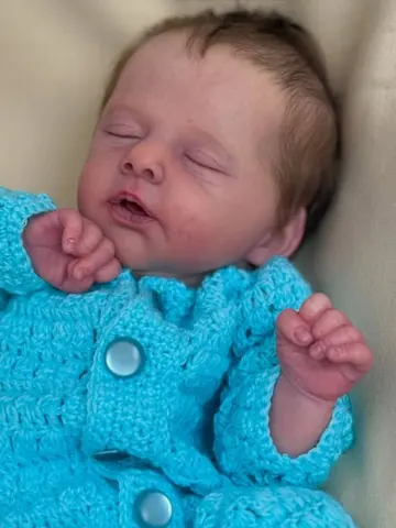 Luna Sleeping Silicone Baby silicone reborn baby doll